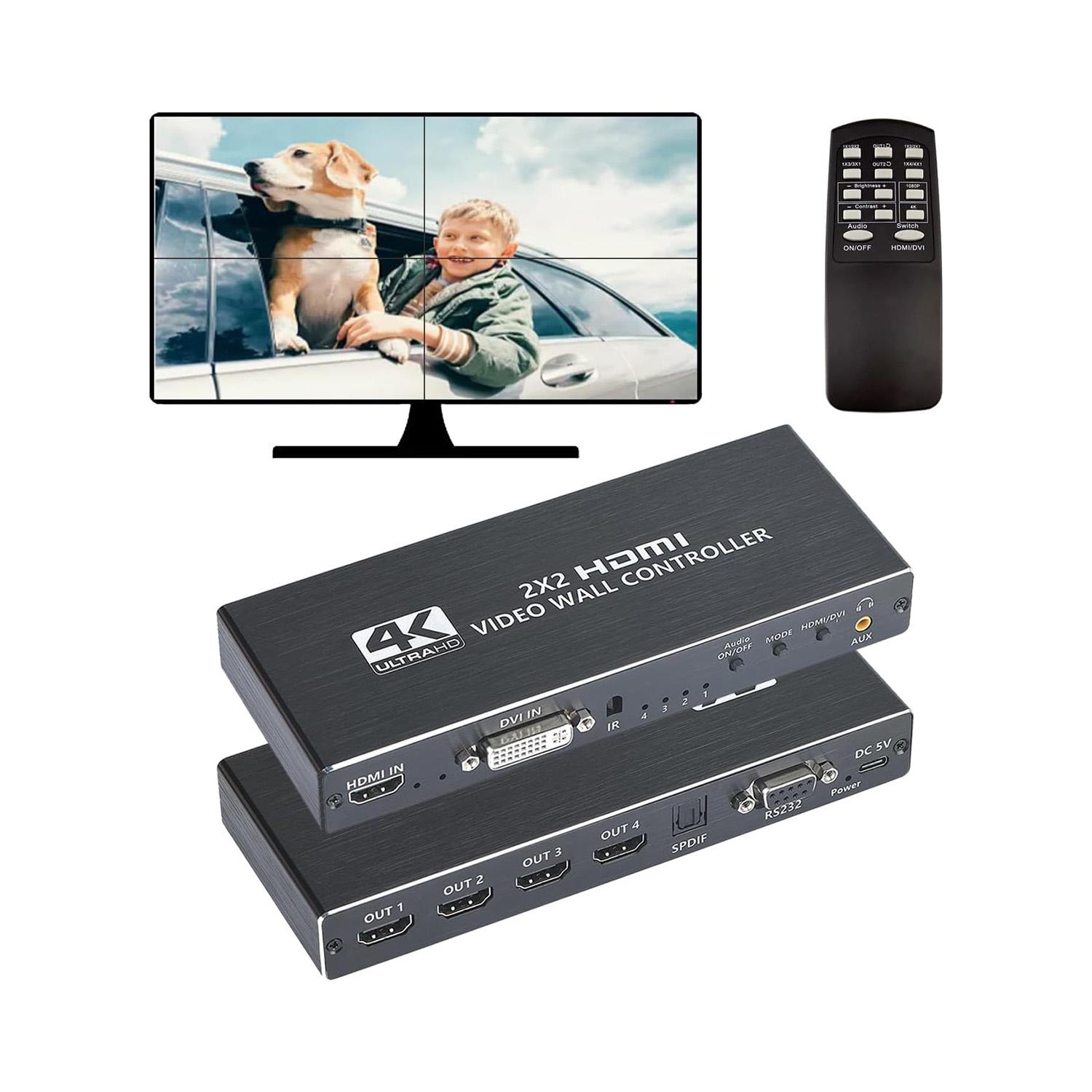 Contrôleur Mur Vidéo HDMI/DVI 4K