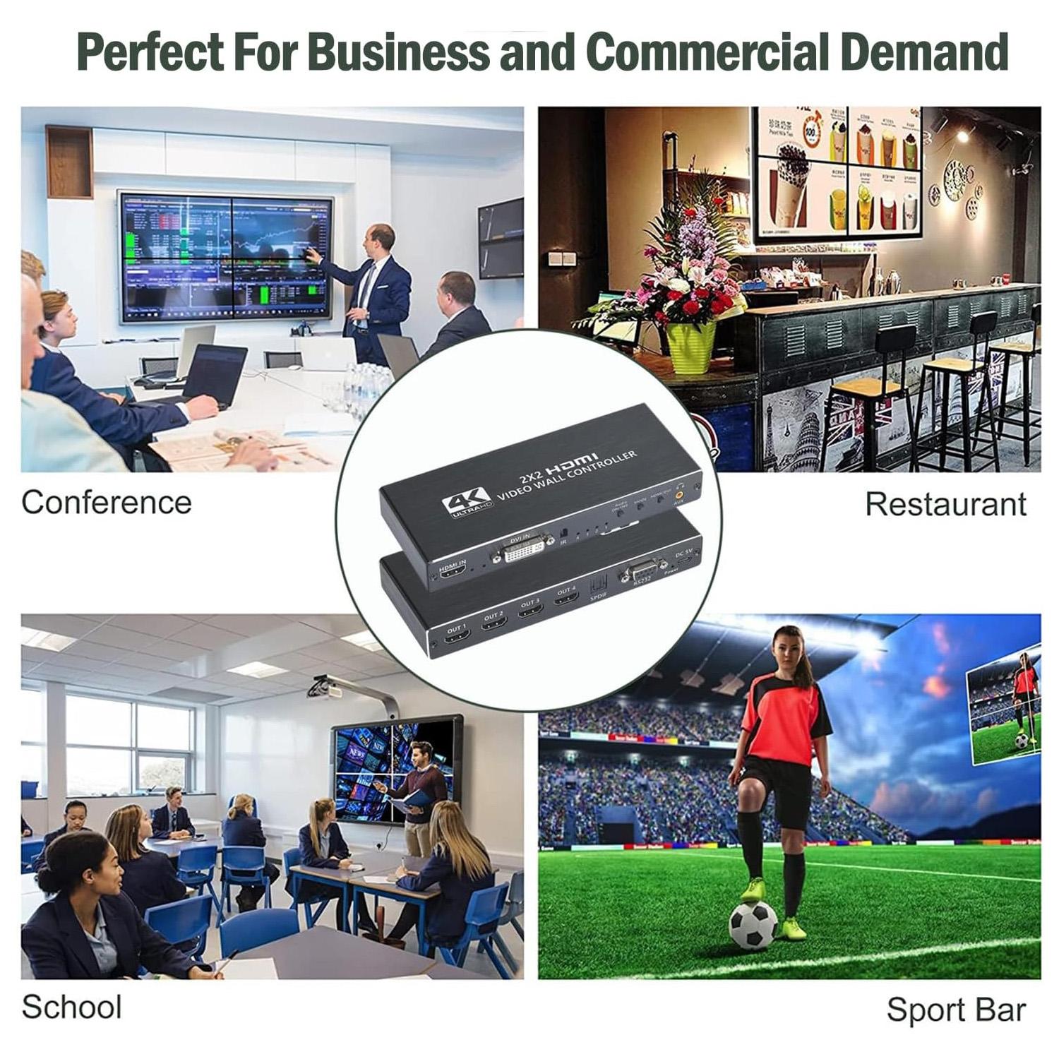 Contrôleur Mur Vidéo HDMI/DVI 4K miniature 6