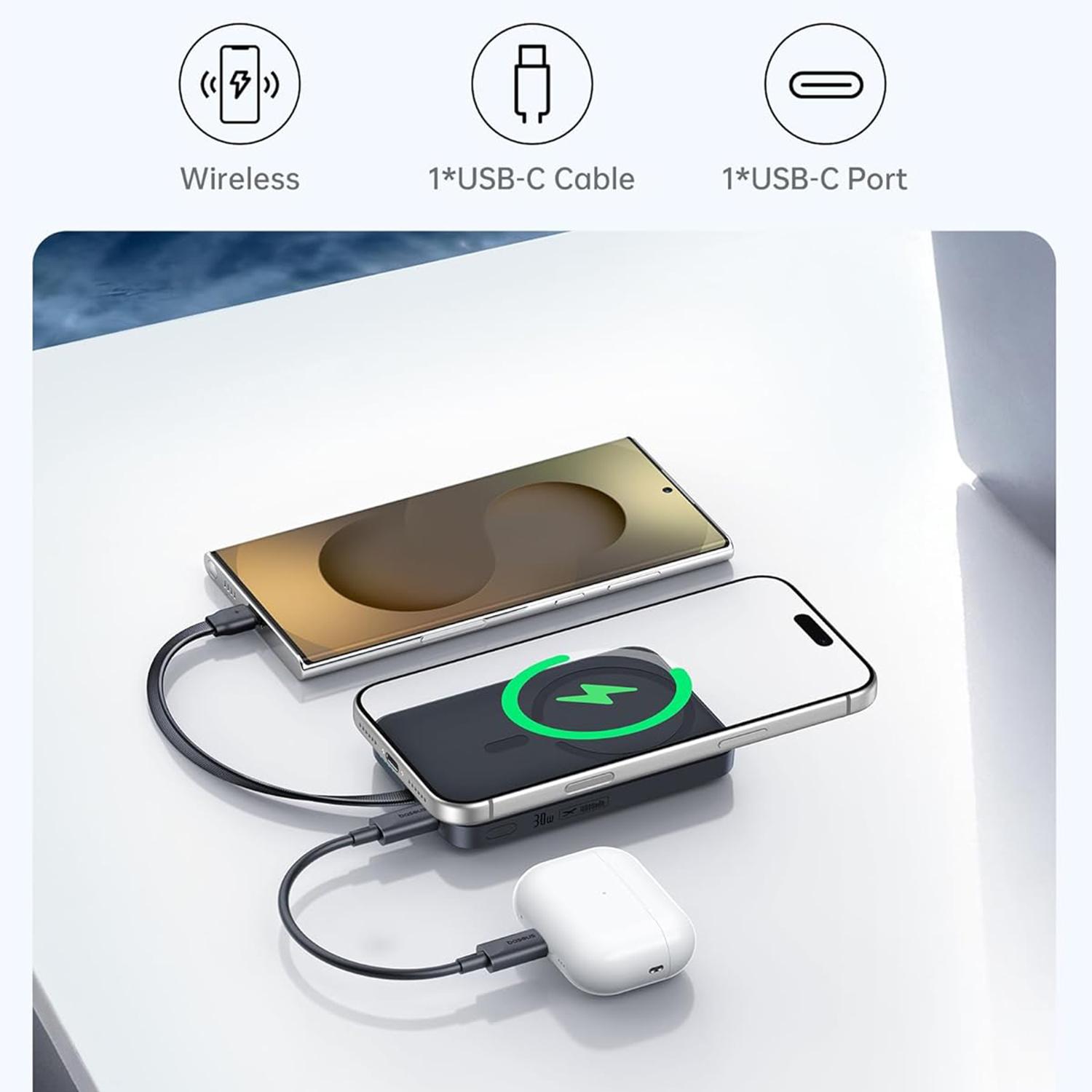 Baseus Magsafe Power Bank miniature 3