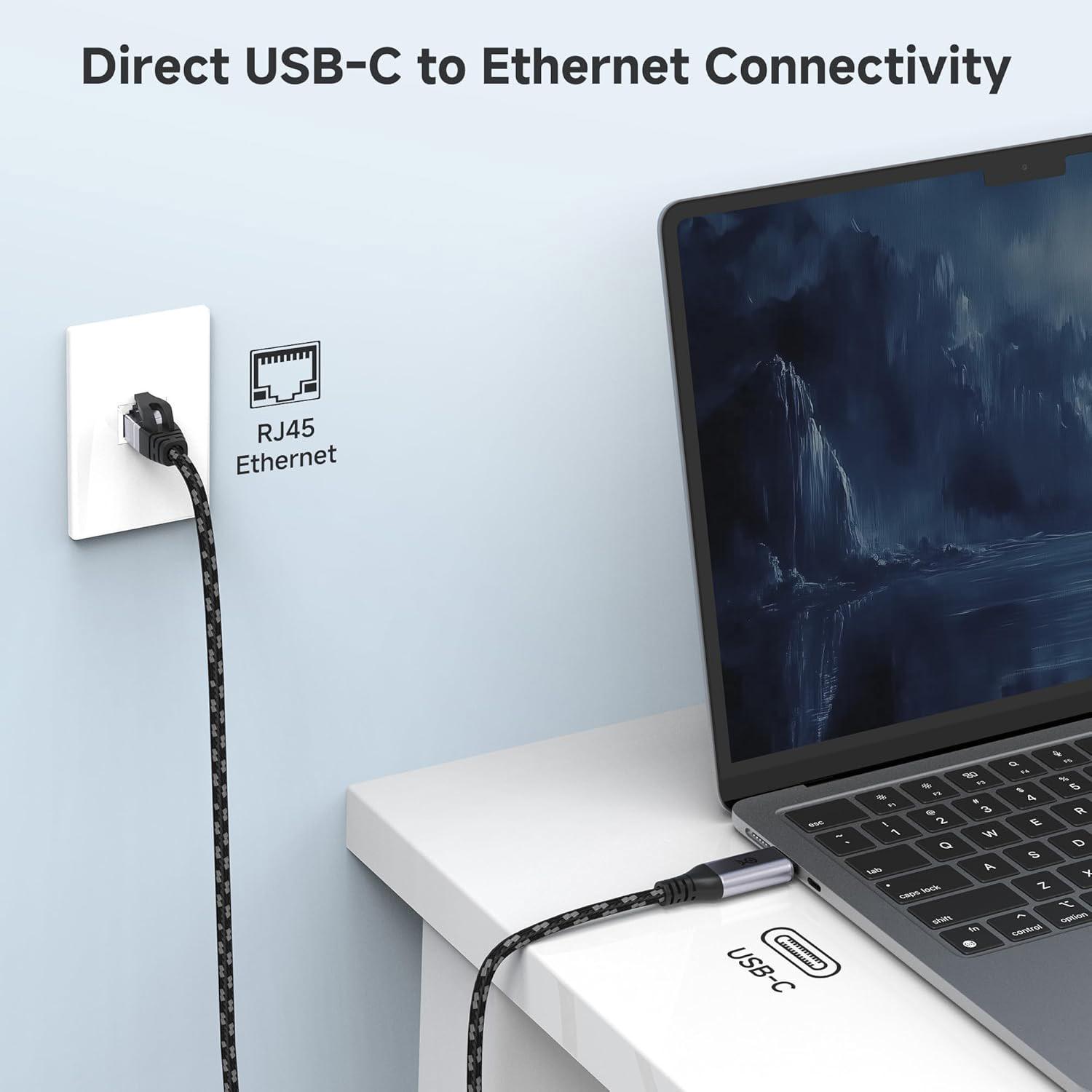 Cable Matters Câble USB-C vers Ethernet Gigabit miniature 4