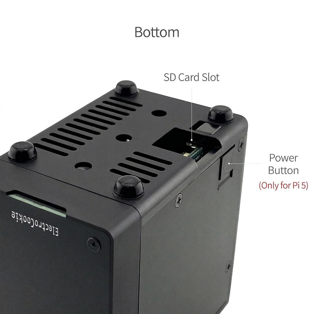 ElectroCookie Case pour Raspberry Pi 5 miniature 4